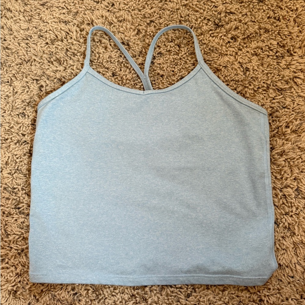 Athleta Girl blue tank top